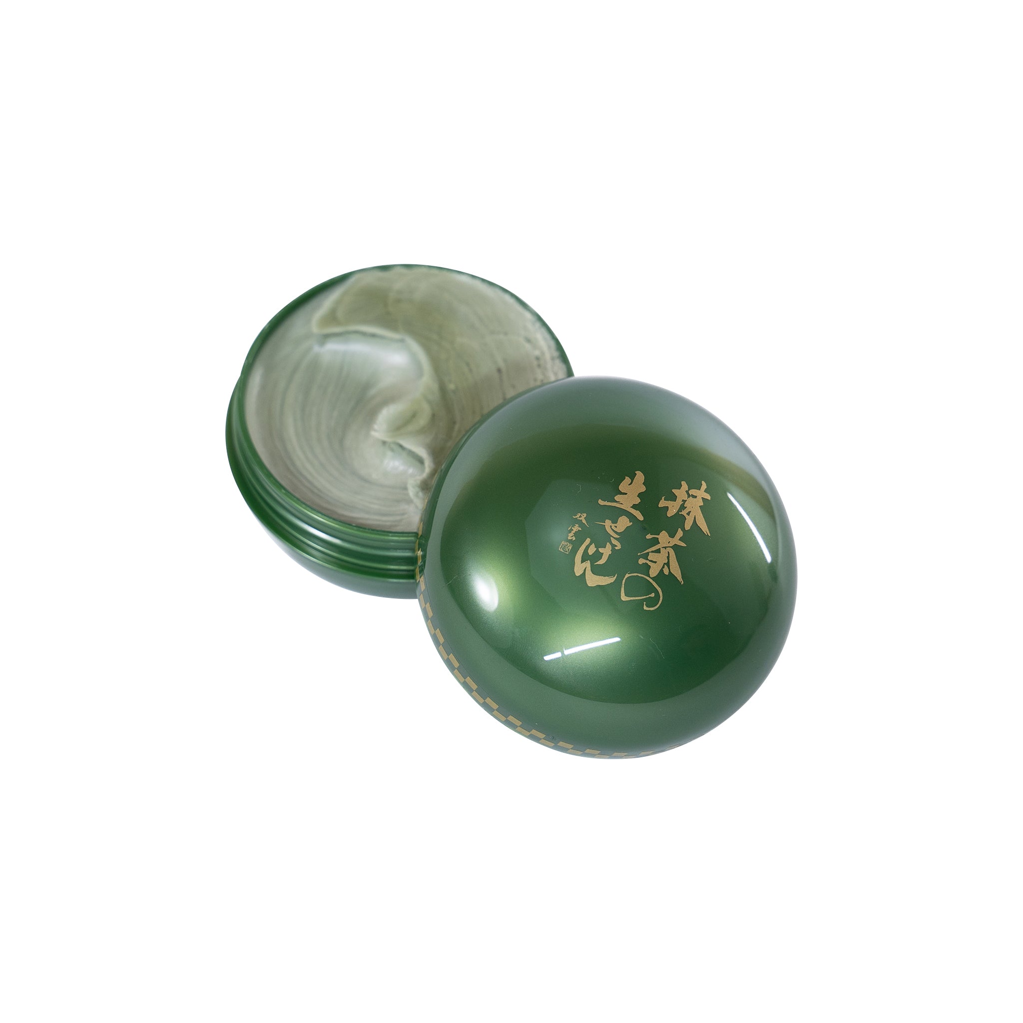 抹茶の生せっけん ジャータイプ 120g(スパチュラ、泡立てネット付き)