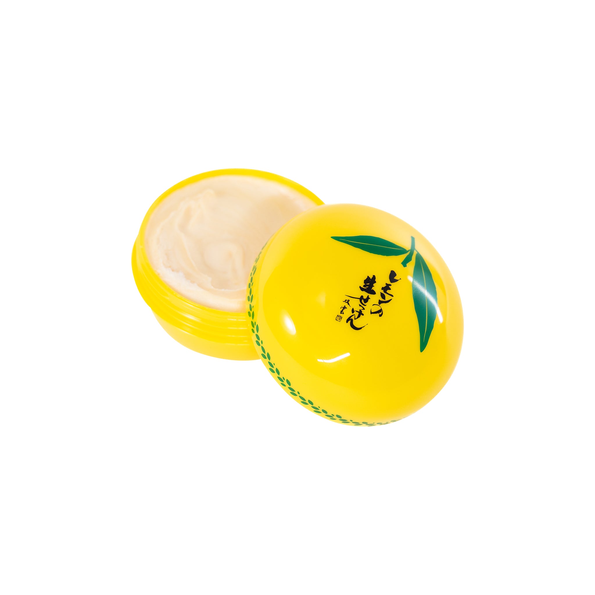 レモンの生せっけん ジャータイプ 120g(スパチュラ、泡立てネット付き)