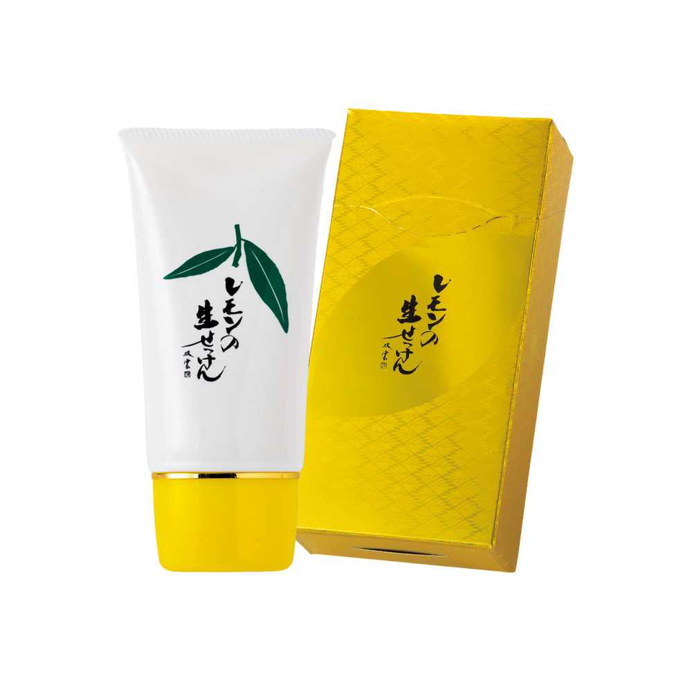 【初回半額】レモンの生せっけん チューブタイプ 70g（泡立てネット付き）