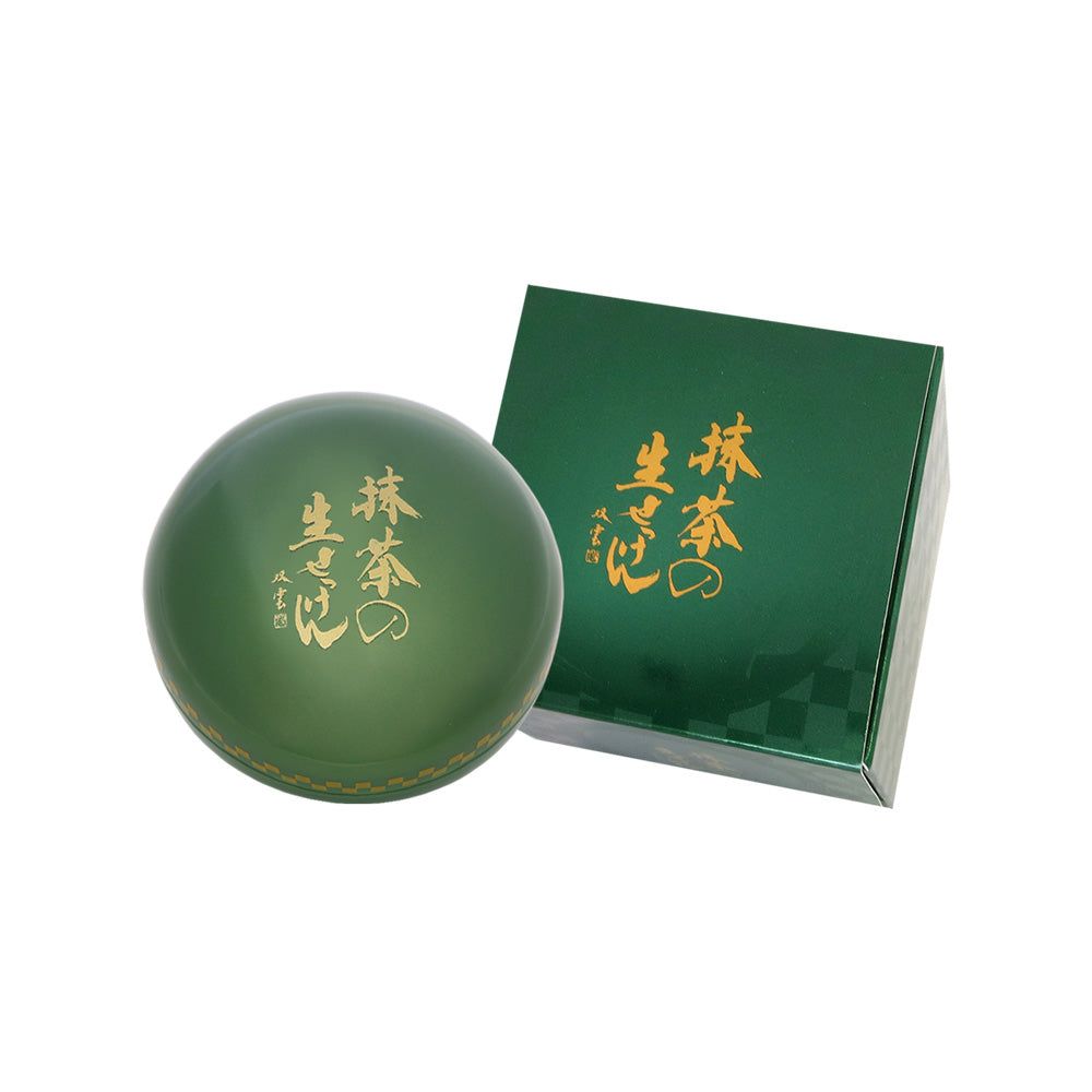 【初回半額】抹茶の生せっけん ジャータイプ 50g（スパチュラ、泡立てネット付き）