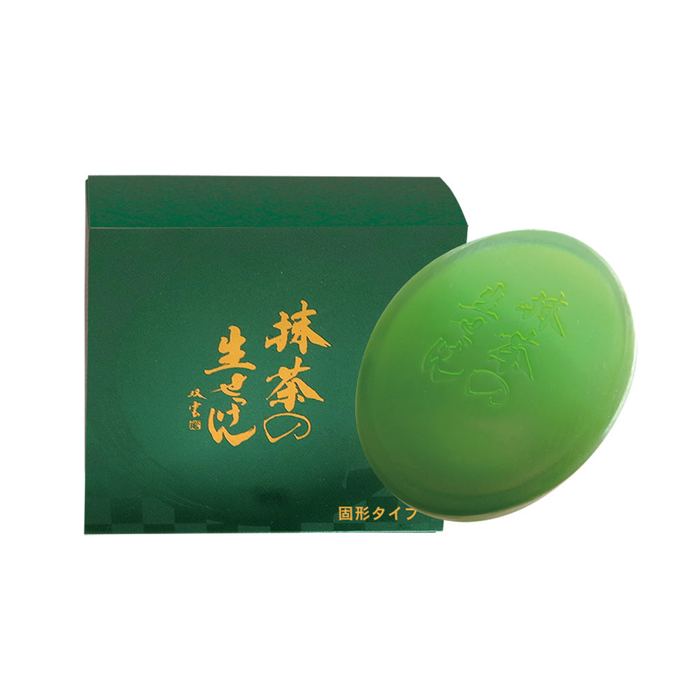 【初回半額】抹茶の生せっけん 固形タイプ 90g