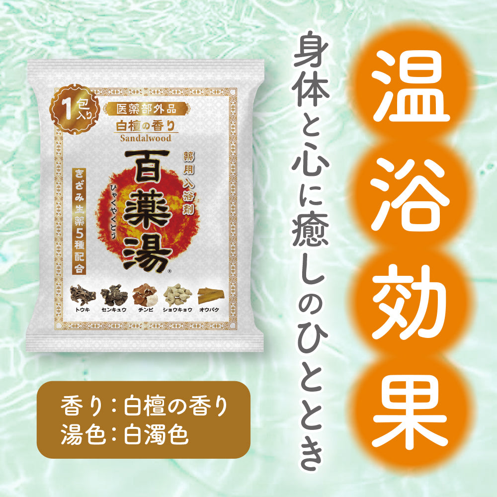 【セット商品】百薬湯 白檀の香り お試し3包セット